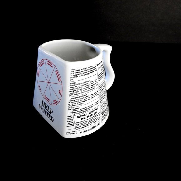 Funny Help Wanted Ceramic Mug For Accountants - Picture 7 of 10